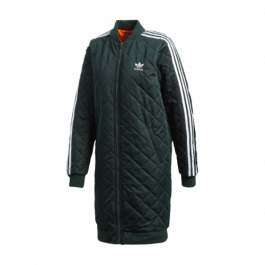 adidas long bomber jacket womens