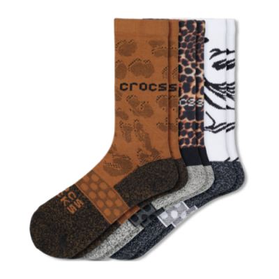 Kojinės Crocs Crocs Graphic kojinės (3 poros) 208004-0ZR Daugiaspalvis