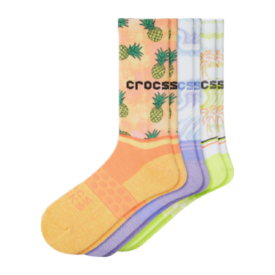 Kojinės Crocs Crocs Graphic kojinės (3 poros) 208003-1C8 Daugiaspalvis