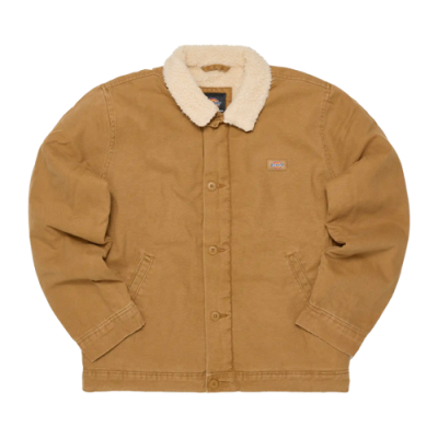 Striukės Vyrams Dickies Sherpa Lined Deck Jacket Stonewashed striukė DK0A4XFYC411 Ruda