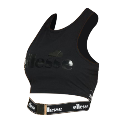 Apranga Ellesse Ellesse Wmns Belluci Crop Vest Tank marškinėliai SIY05239-ATH Juoda