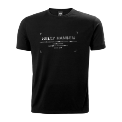Marškinėliai Treniruočių Helly Hansen Move Quick-Dry SS treniruočių marškinėliai 53704-992 Juoda