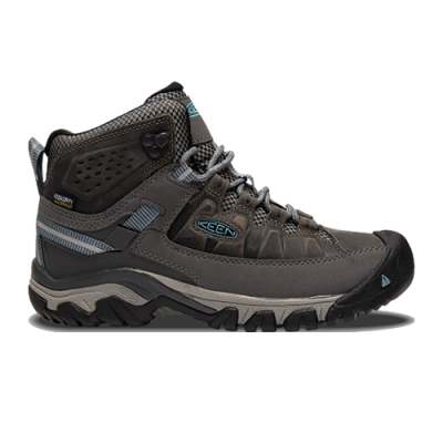 Turistiniai Moterims KEEN Wmns Targhee III Waterproof Mid 1023040-BLUE Juoda Pilka