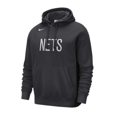 Džemperiai Nike Nike NBA Brooklyn Nets Courtside Fleece Pullover Hoodie džemperis DR9318-060 Juoda