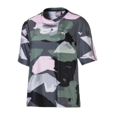 Marškinėliai Kolekcijos Puma Wmns Chase AOP SS treniruočių marškinėliai 576931-14