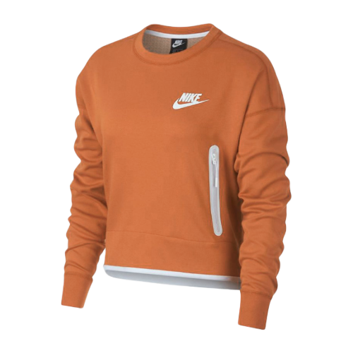 Nike Wmns Tech Fleece Crew džemperis | 939929-246 | Pilka | | Ruda | SIL
